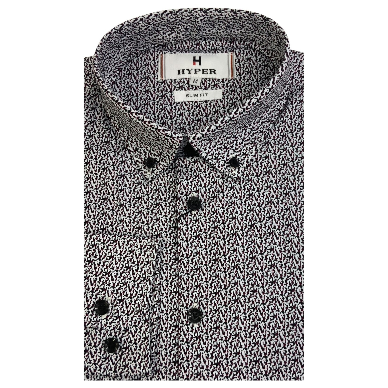 HYPER HYPER SLIM FIT LONG SLEEVE SHIRT D1291