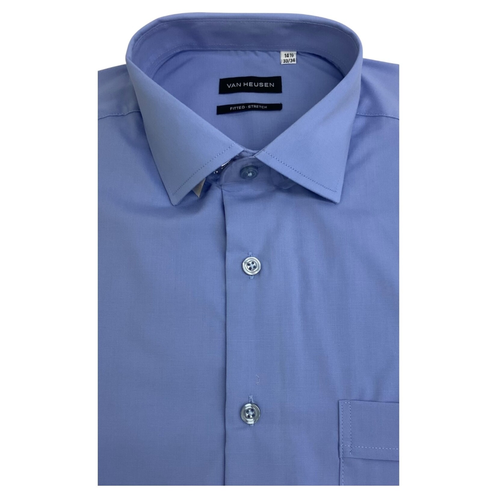 VAN HEUSEN VAN HEUSEN FITTED STRETCH  LONG SLEEVE SHIRT 500076