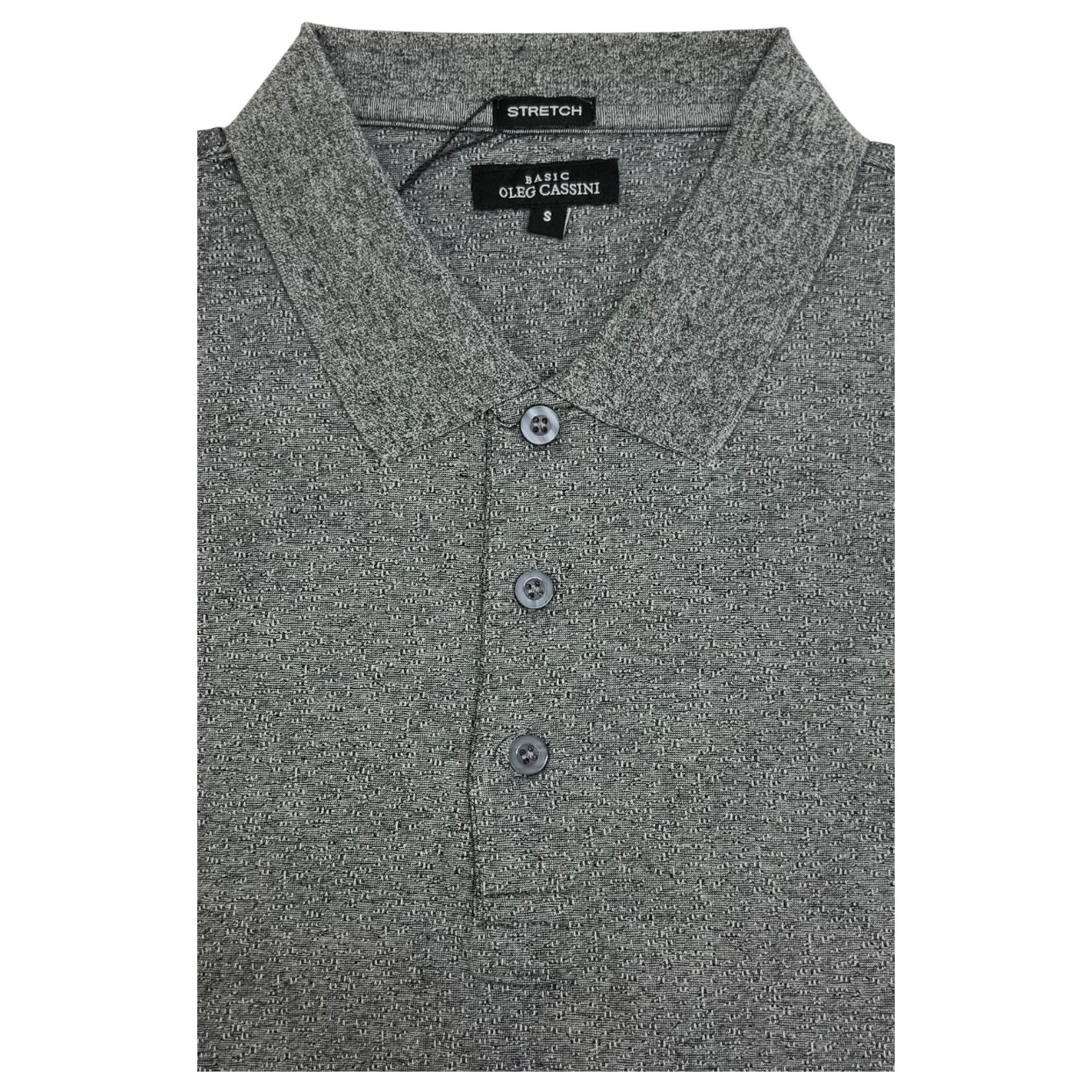 OLEG CASSINI OLEG CASSINI SHORT SLEEVE POLO 12P-1049-M3