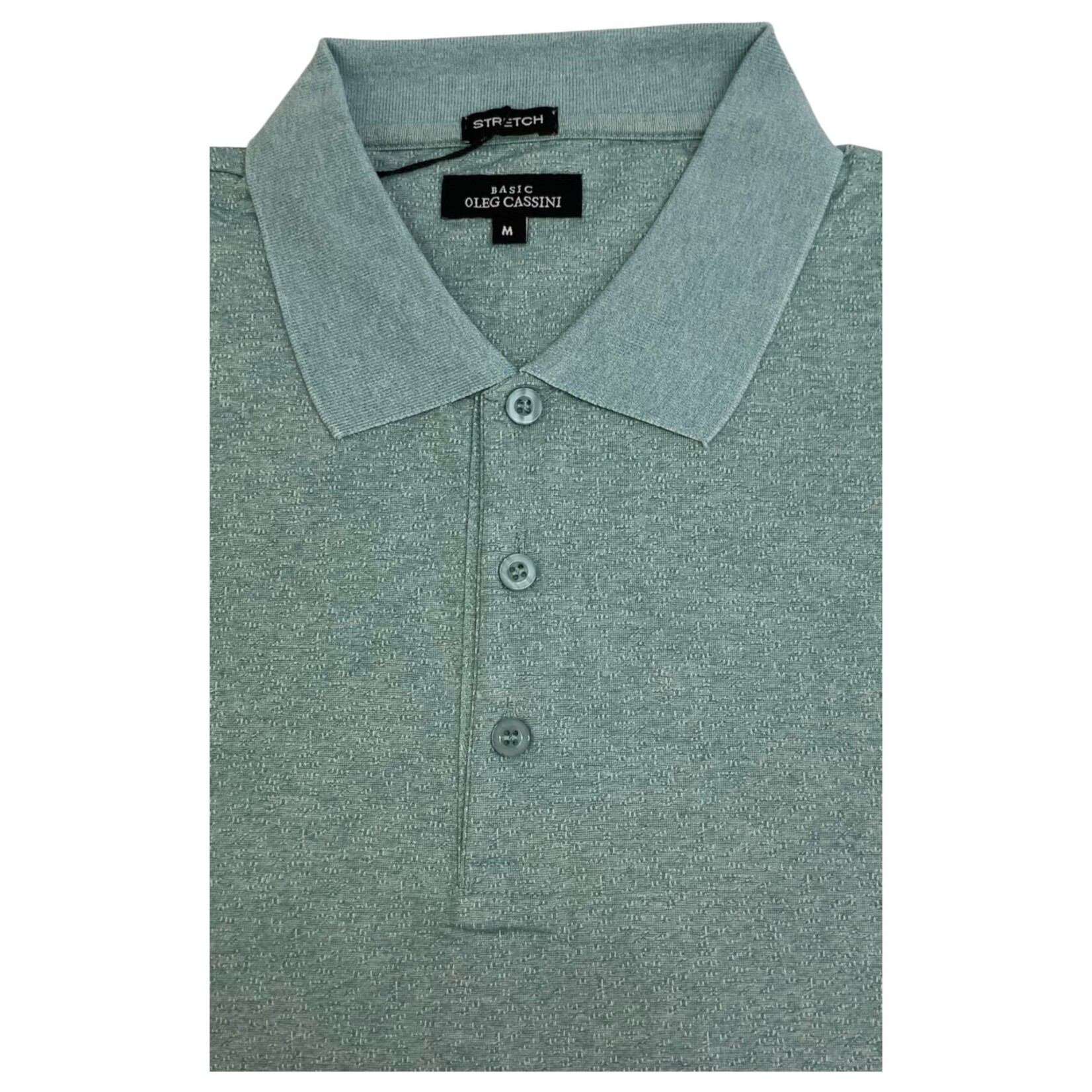 OLEG CASSINI OLEG CASSINI SHORT SLEEVE POLO 12P-1049-M3