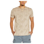 MICROS MICROS PALM PRINT CREW NECK T-SHIRT MZST-9246