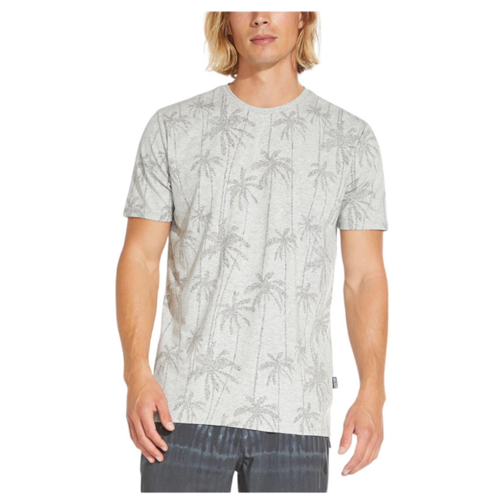 MICROS MICROS PALM PRINT CREW NECK T-SHIRT MZST-9246