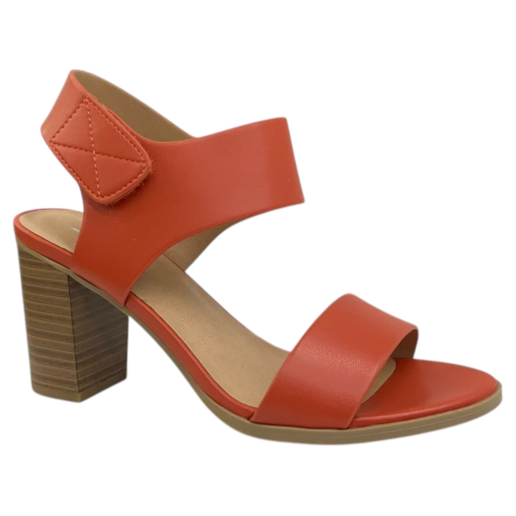 SODA SODA STACKED BLOCK HEEL WILLA