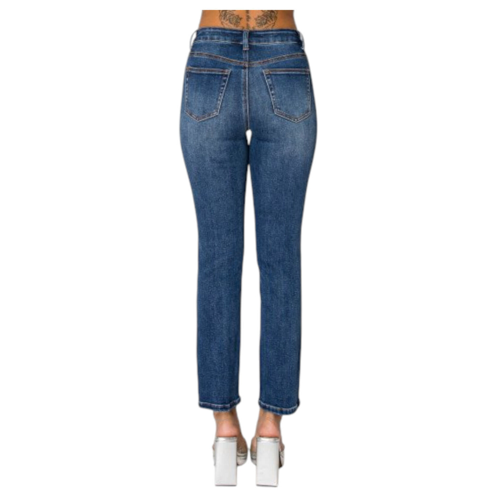 WAX JEANS WAX JEANS SLIM STRAIGHT JEAN 90383