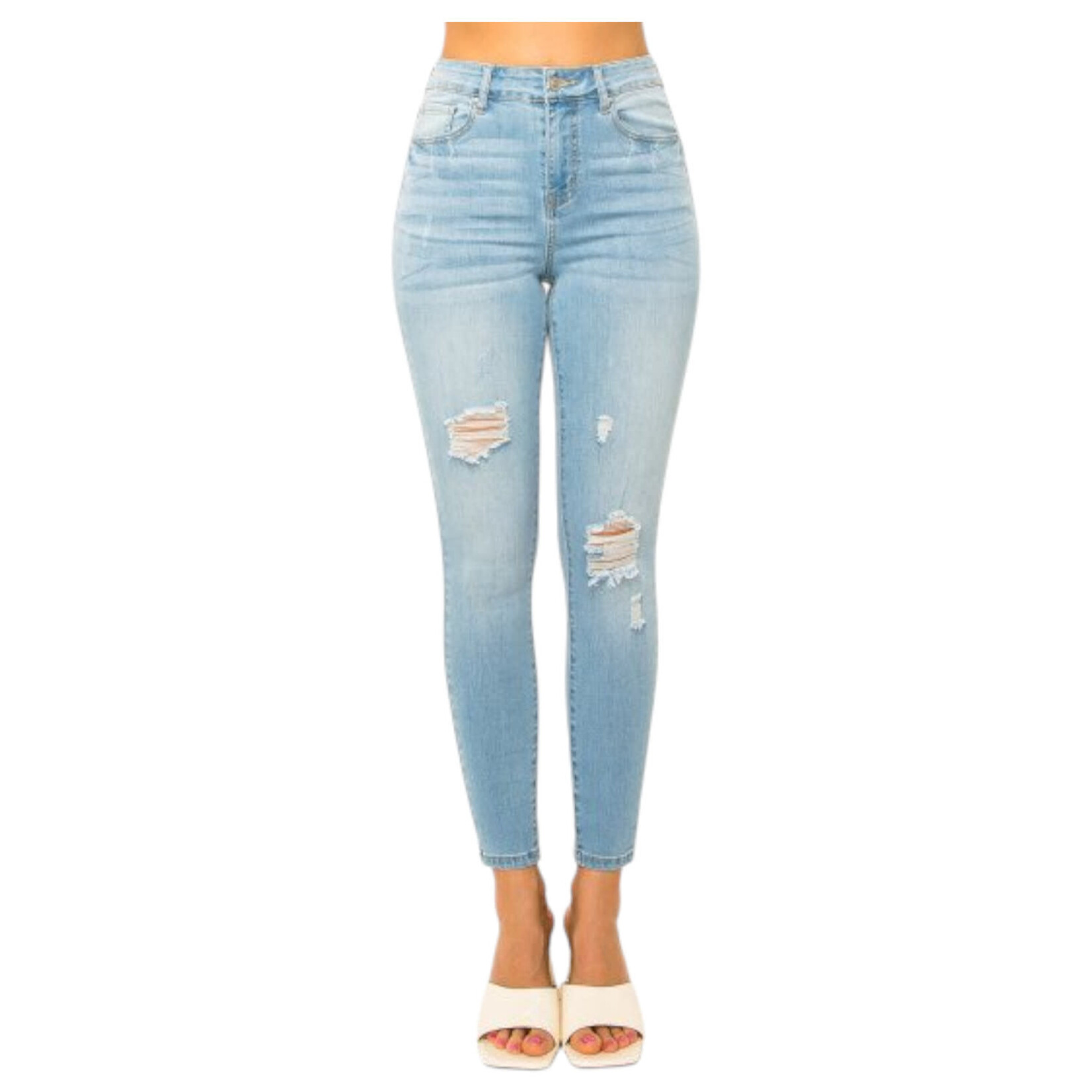 WAX JEANS WAX JEANS RAYON STRETCH SKINNY 90328