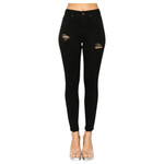 WAX JEANS WAX JEANS DISTRESSED SKINNY 90302