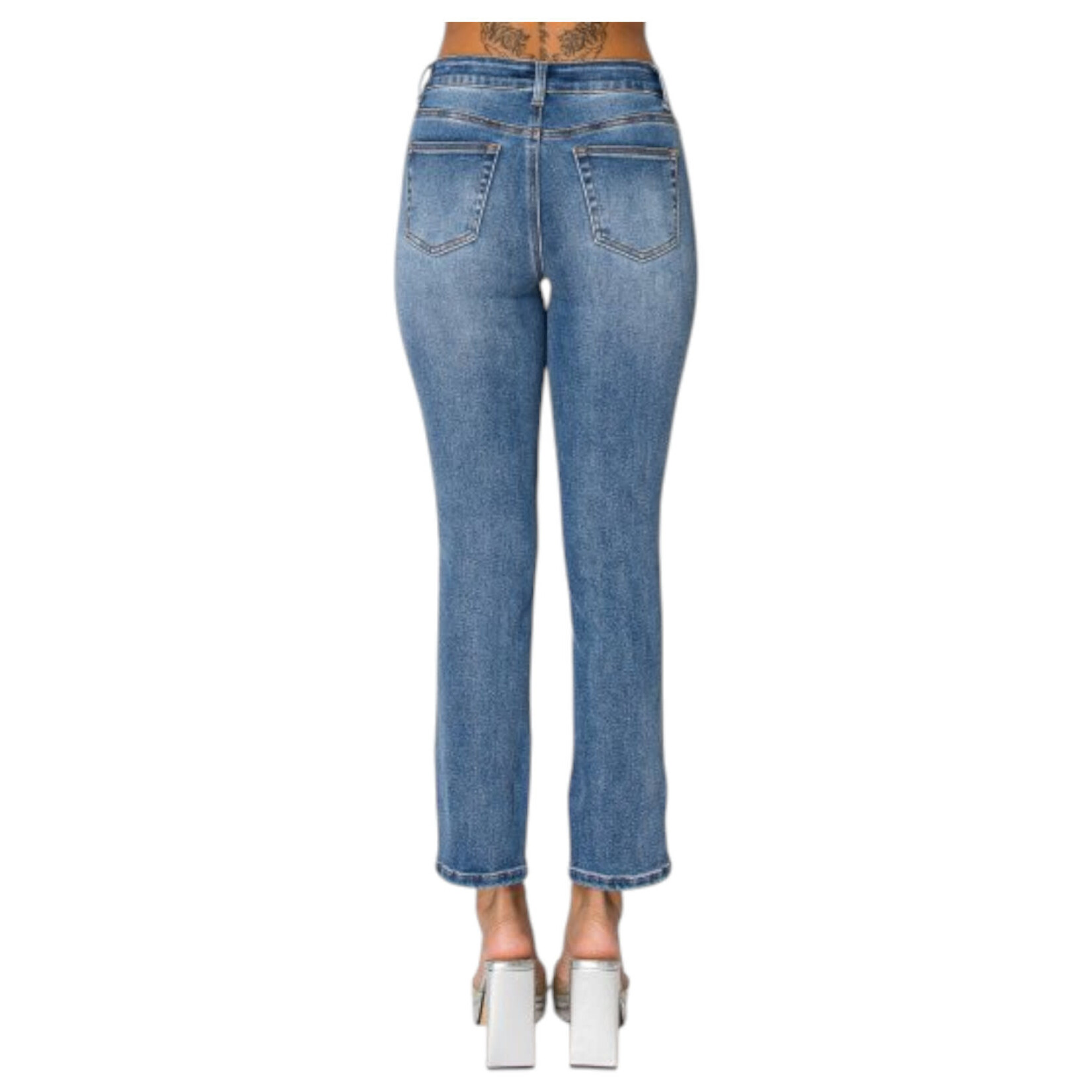 WAX JEANS WAX JEANS SLIM STRAIGHT JEAN 90383