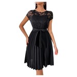 MISS KELLY MISS KELLY CAP SLEEVE LACE DRESS SD4431