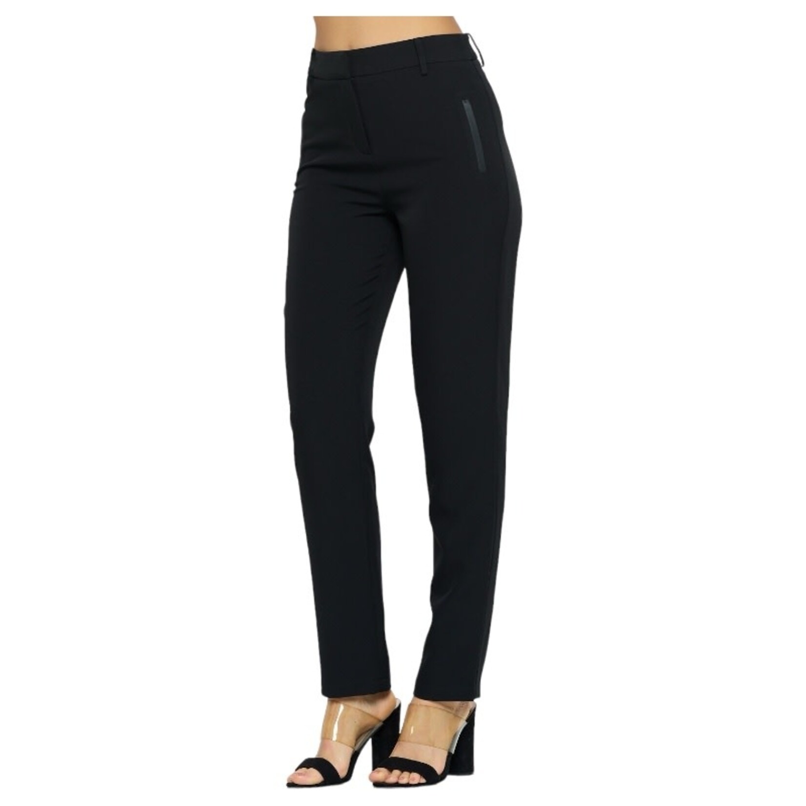 CHOCOLATE CHOCOLATE FAKE POCKET DETAIL PANTS YP4916