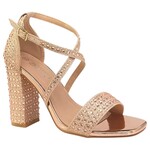 SMARTTY DODO RHINESTONE BLOCK HEEL H.STELLAR-01