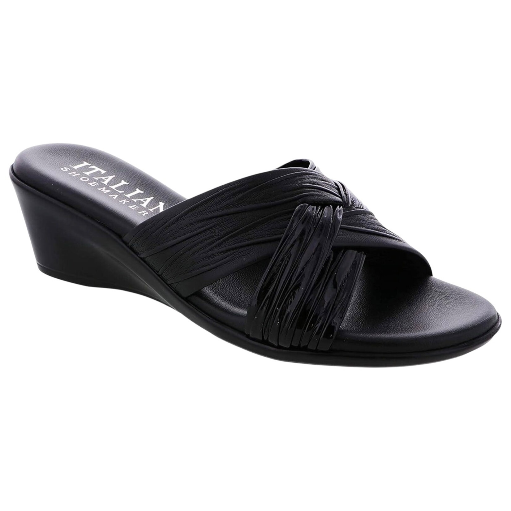 ITALIAN SHOEMAKERS ITALIAN CROSS BAND WEDGE SAYLOR