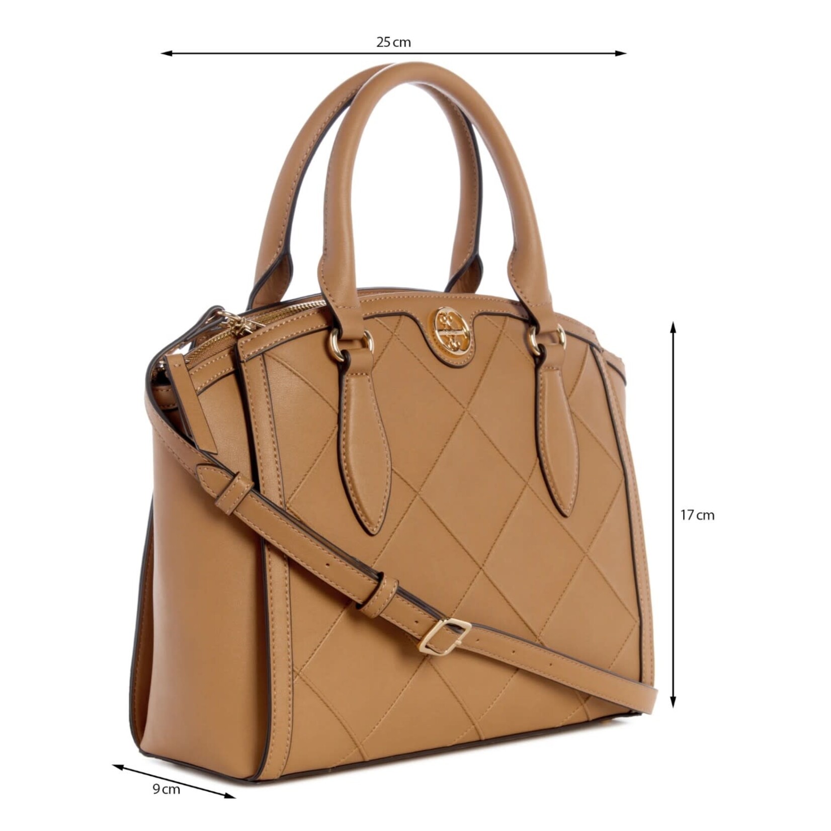 NINE WEST NINEWEST GRAYSEN JET SET SATCHEL NNS138006