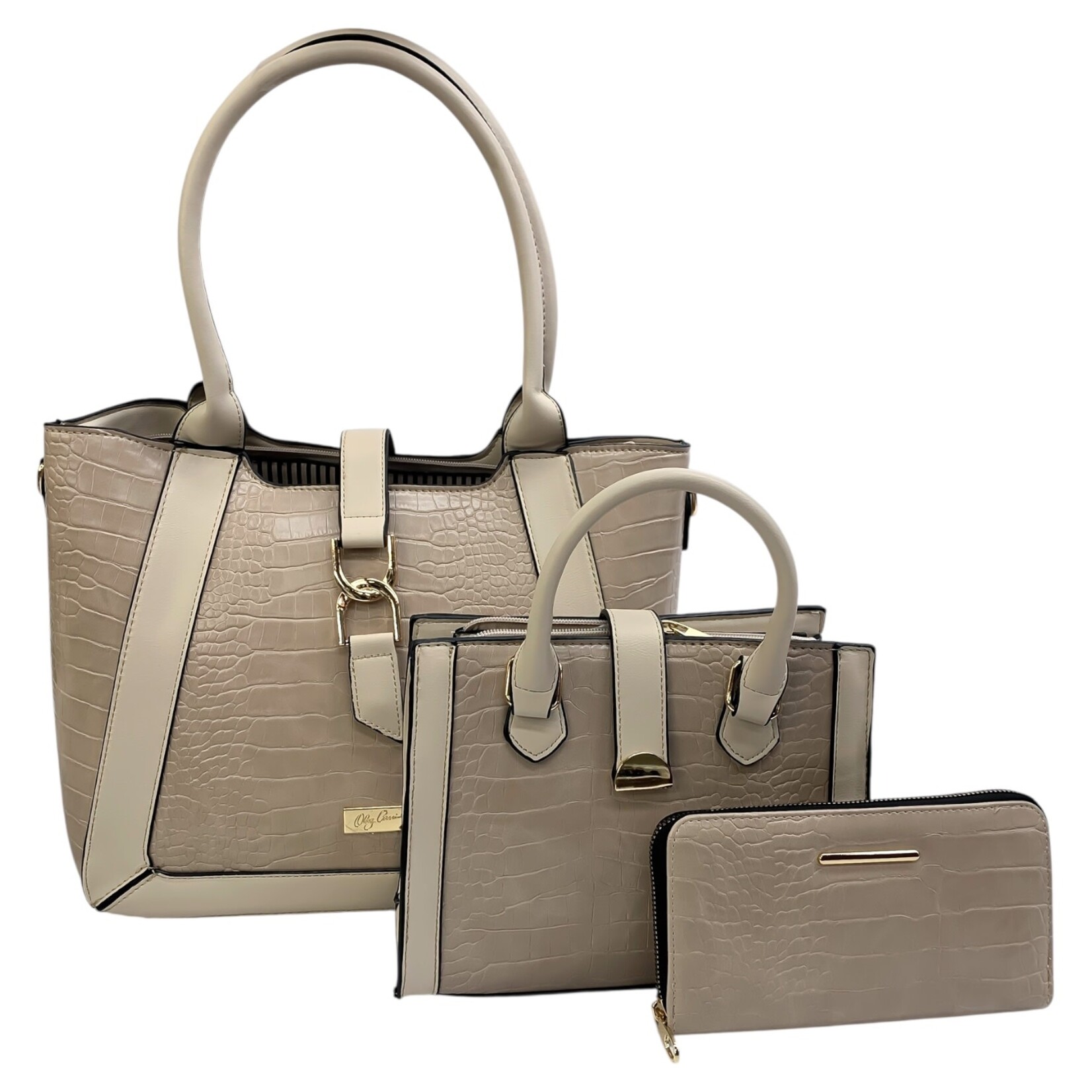 OLEG CASSINI OLEG CASSINI HANDBAG SET OWC-06-224-M4