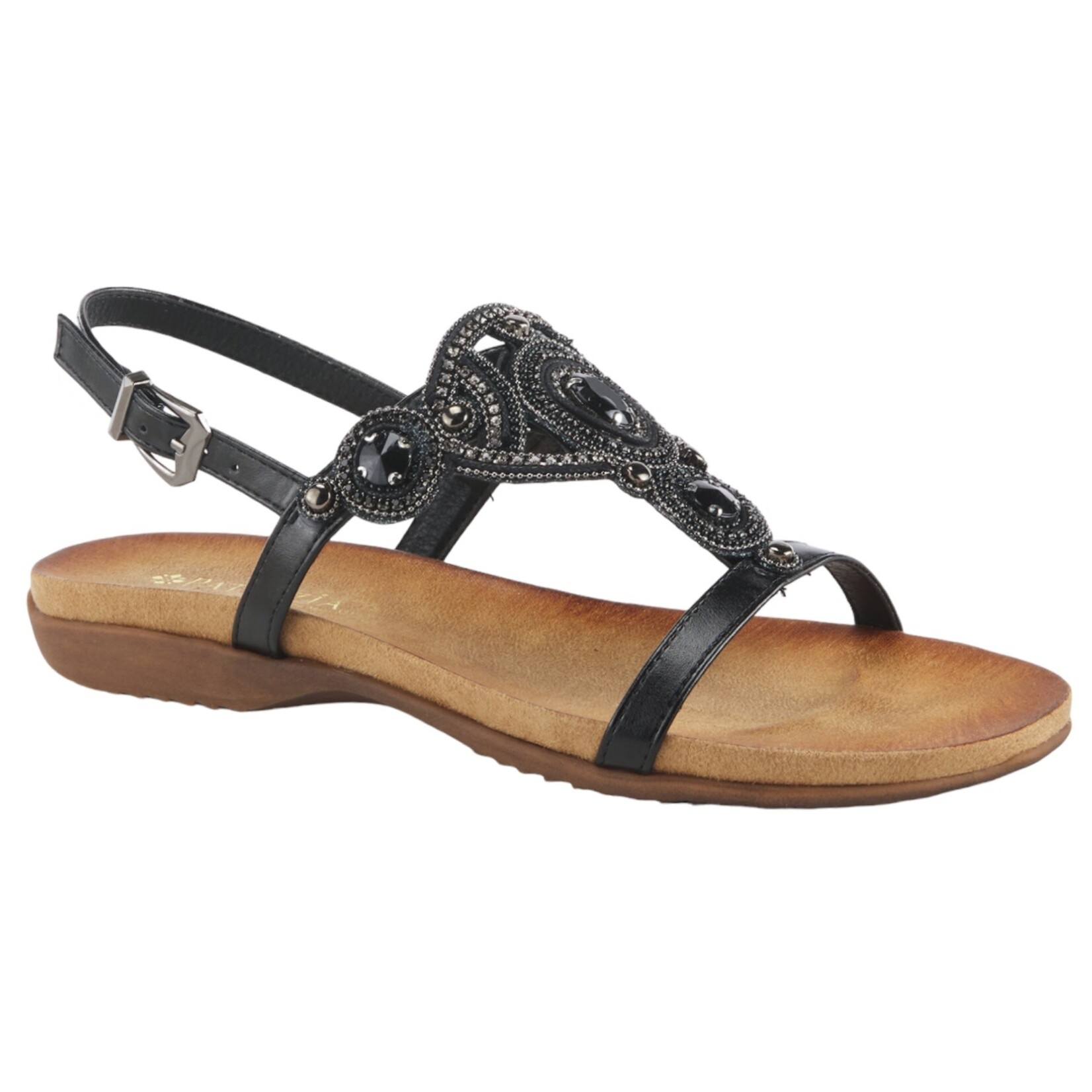 PATRIZIA PATRIZIA BEADED FLAT SANDAL SALERNO
