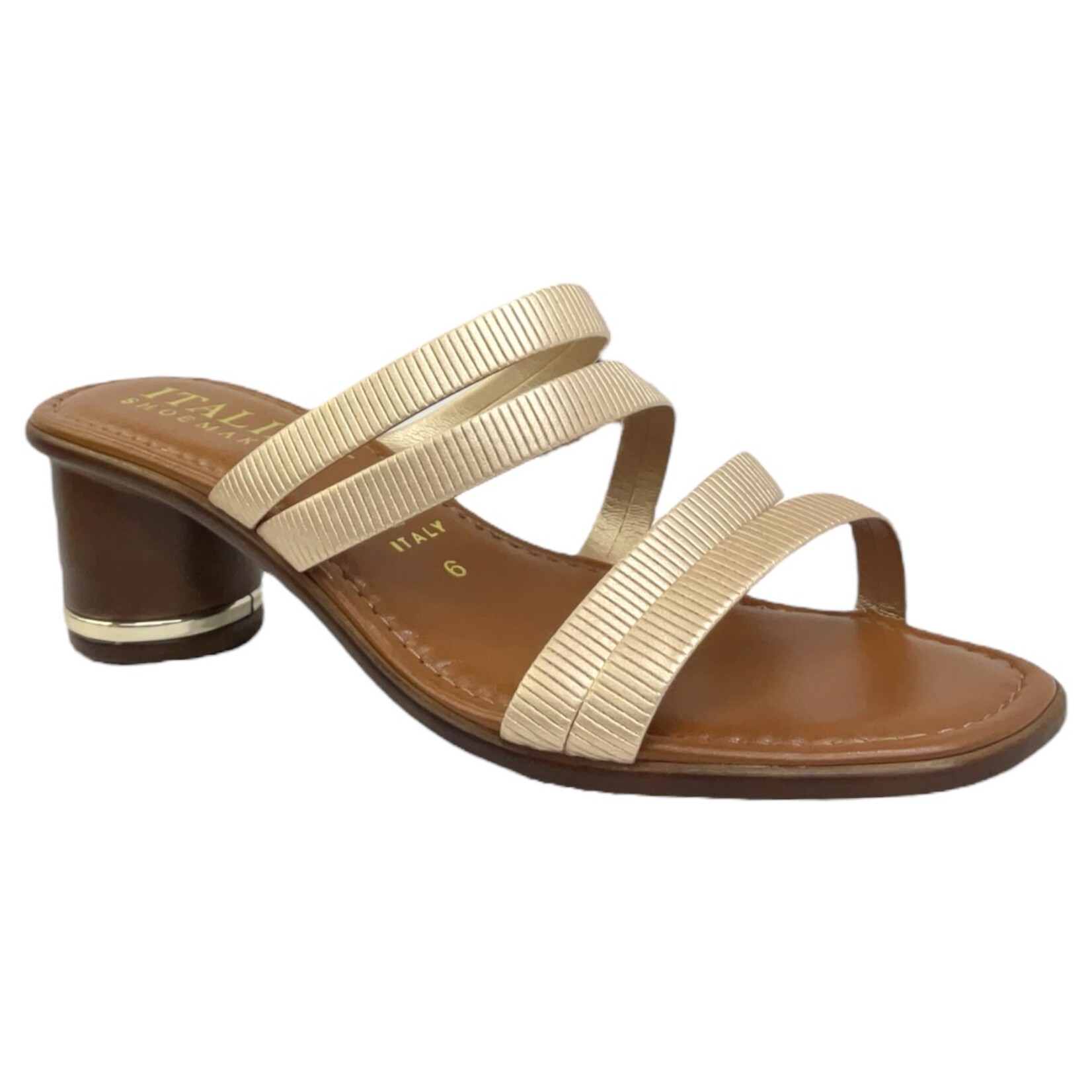 ITALIAN SHOEMAKERS ITALIAN SHOEMAKER ROUND HEEL SLIPPER MAYARA