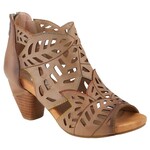 L'ARTISTE L'ARTISTE CAGED PEEP TOE HEEL ICON