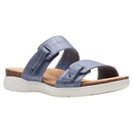 CLARKS CLARKS VELCRO DOUBLE STRAP SLIPPER  APRIL DUSK 26172321