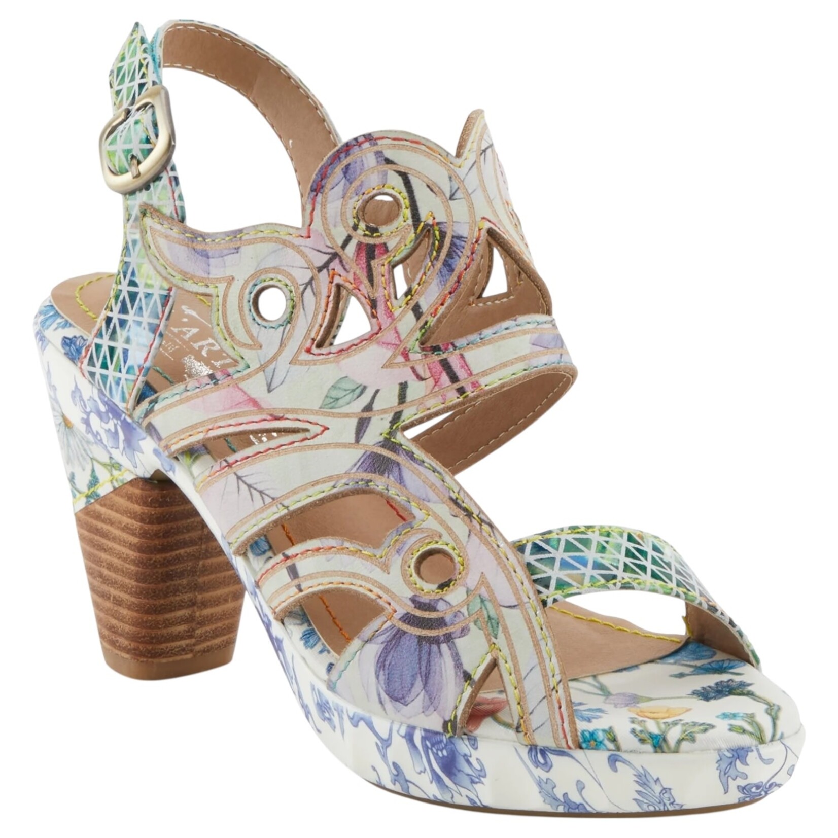 L'ARTISTE L'ARTISTE BLOCK HEEL SWIRLNTWIRL