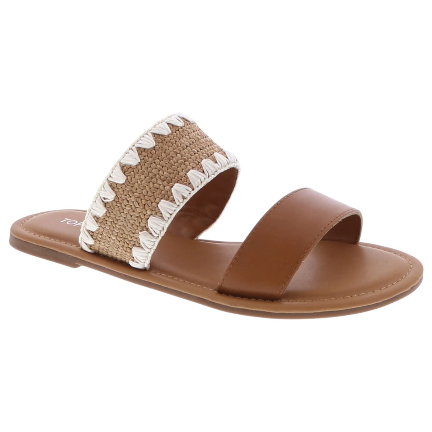 TOP MODA TOP MODA DOUBLE BAND SLIDE SLIPPER MALIK-19