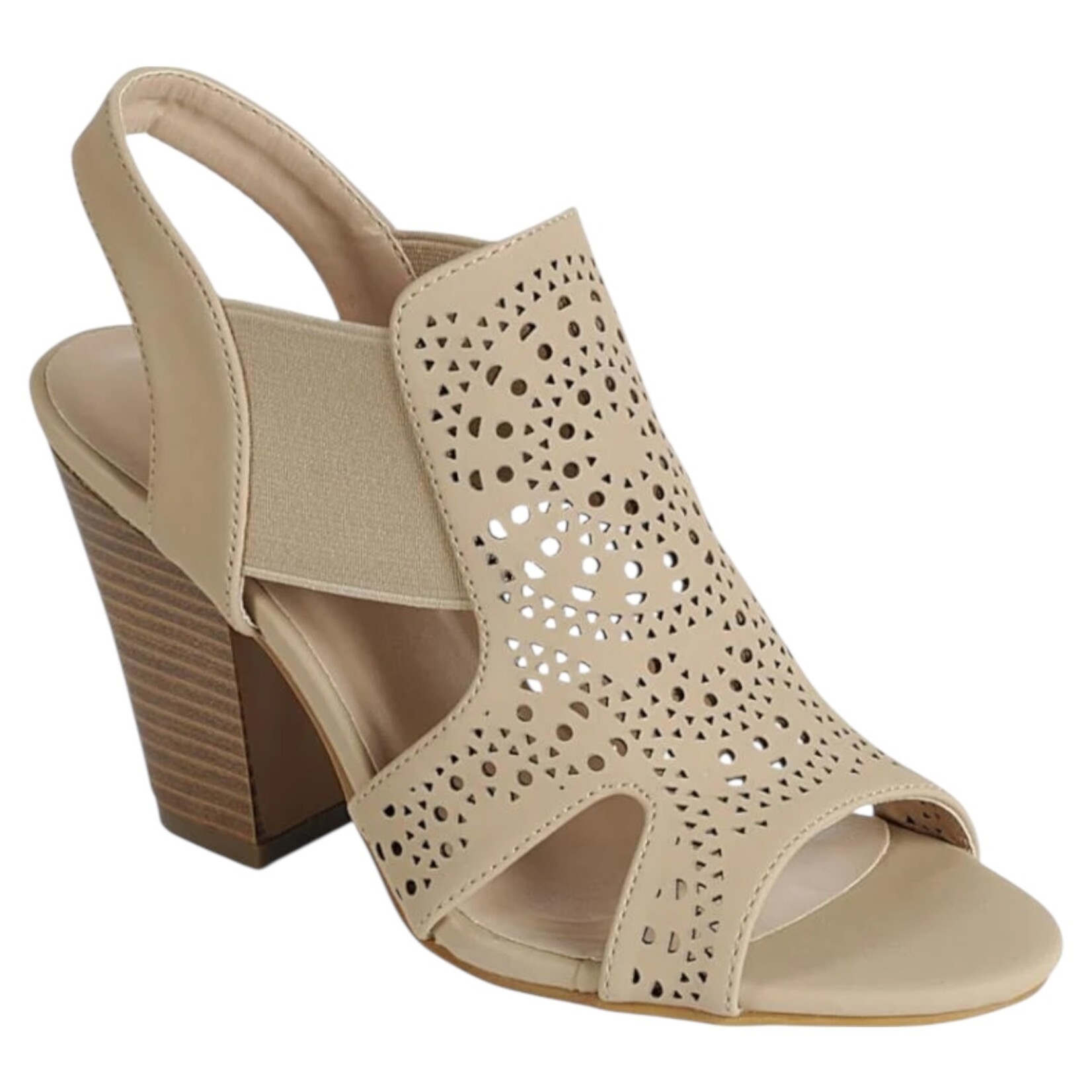 FOREVER FOREVER CAGED LASER CUT WODDEN HEEL DRIVE-14