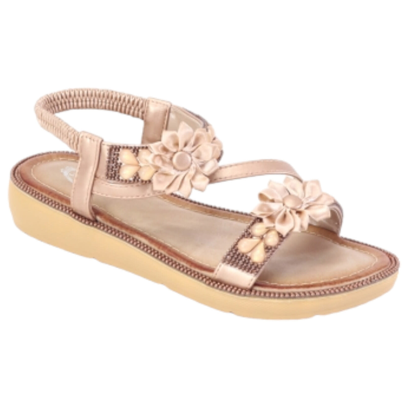 ATALINA ATALINA FLOWER ELASTIC BAND SANDAL DD1027