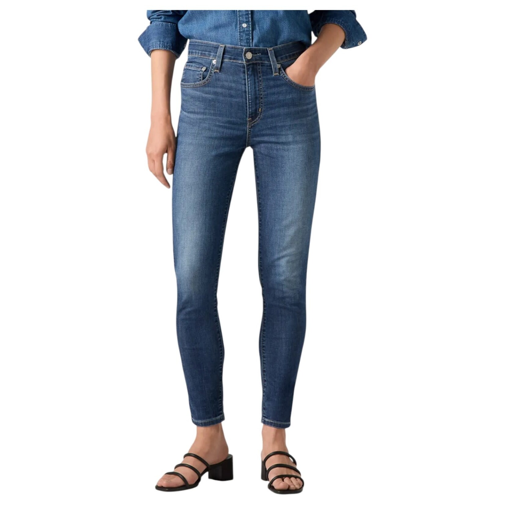 LEVIS LEVI'S 721 HIGH-RISE SKINNY JEANS 18882-0790