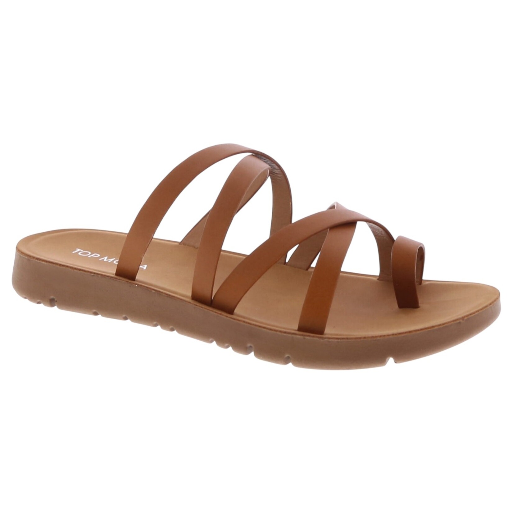 TOP MODA TOP MODA CROSS STRAP SANDALS NORTHERN-22