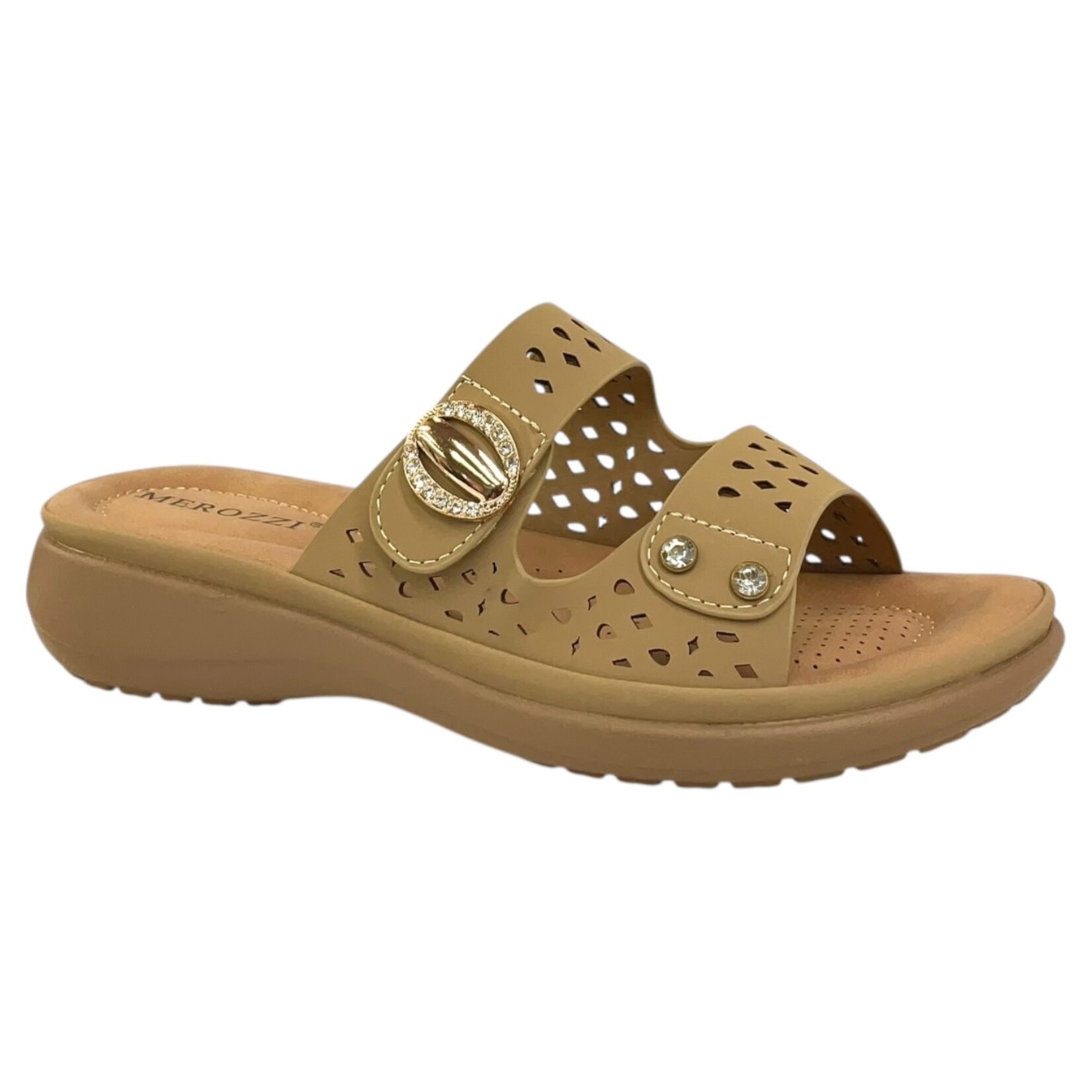 MEROZZI MEROZZI RHINESTONE DETAIL SLIPPER W8816