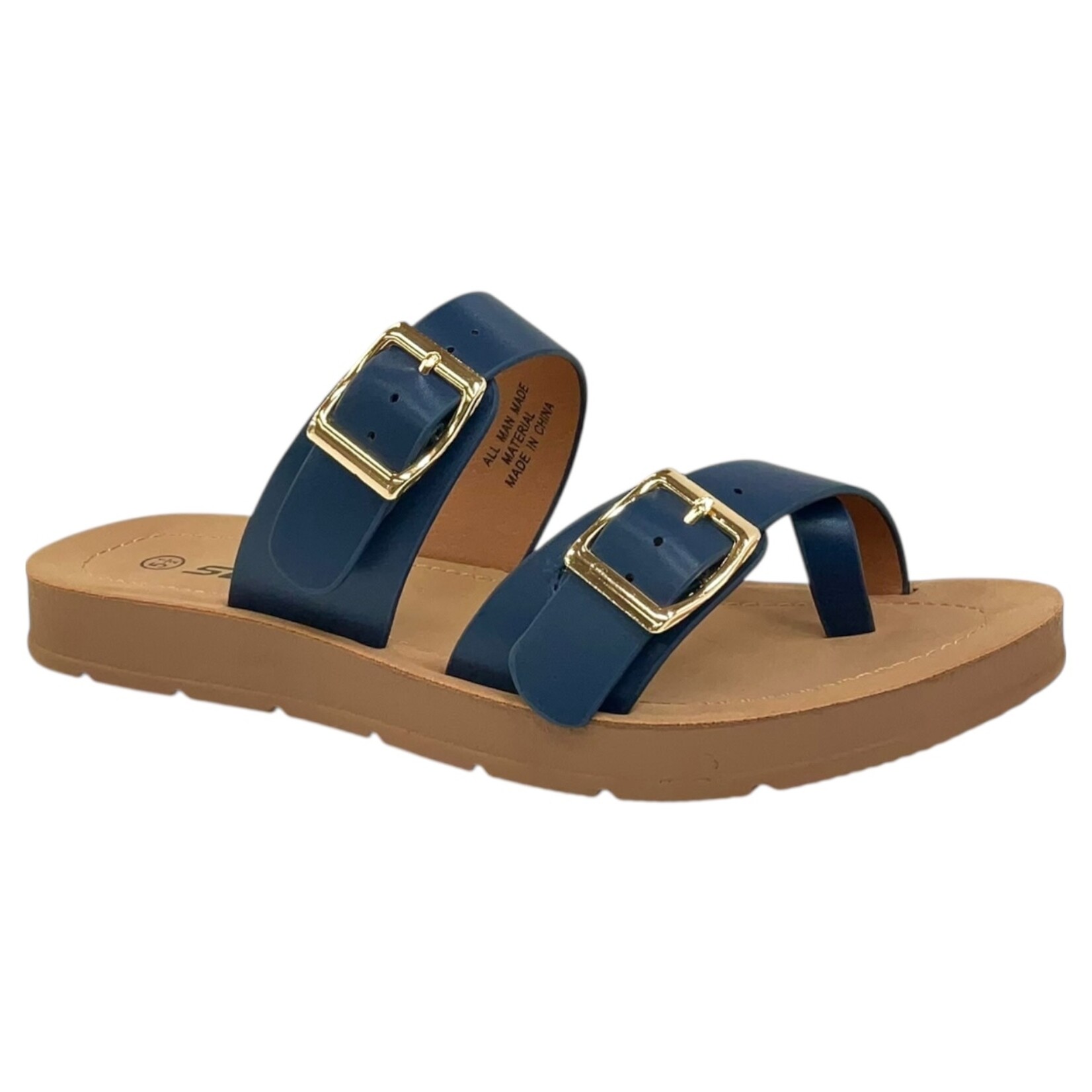 SODA SODA SIDE BUCKLE SLIPPER PELIN