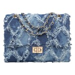 DASEIN DASEIN QUILTED DENIM CROSSBODY XL-06-2457