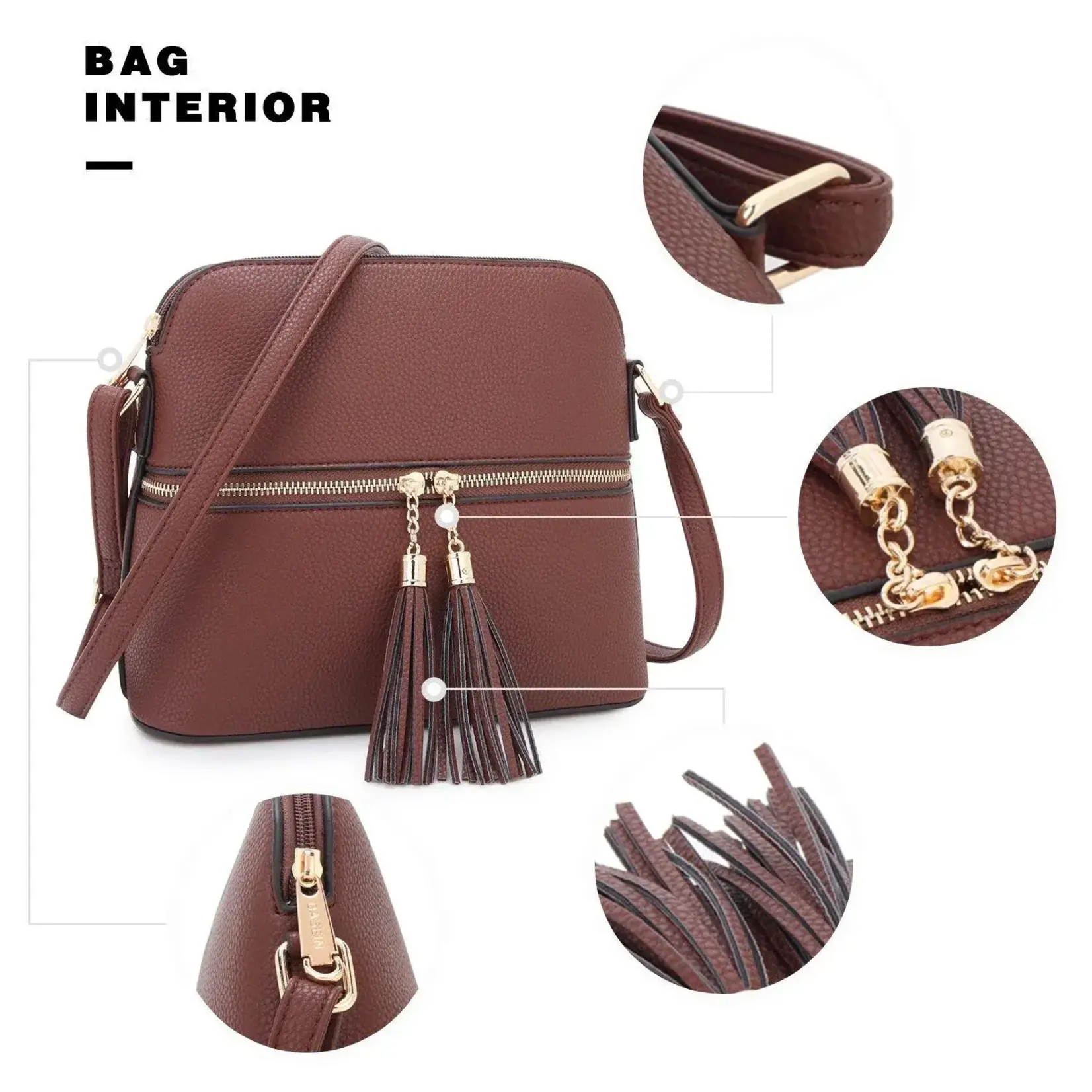 DASEIN DASEIN TASSEL CROSSBODY XL-19-7660