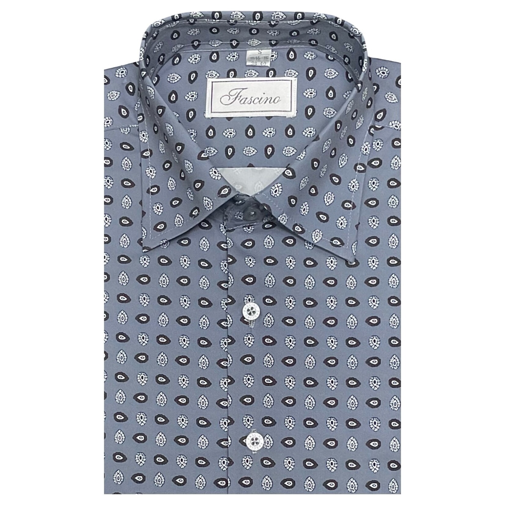 FASCINO FASCINO SHORT SLEEVE SHIRT ST-567MSS