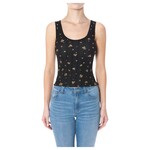 AMBIANCE APPAREL AMBIANCE FLORAL RIBBED TANK TOP 76167-1