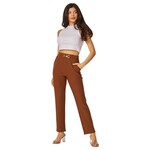 LOVE POEM LOVE POEM SCUBA FAUX BELTED PANT SCU203
