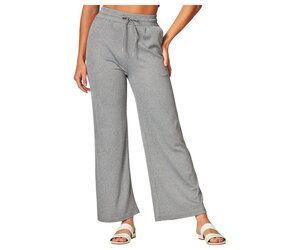 LOVE POEM LOVE POEM RIBBED DRAWSTRING WIDE LEG PANT EVE01