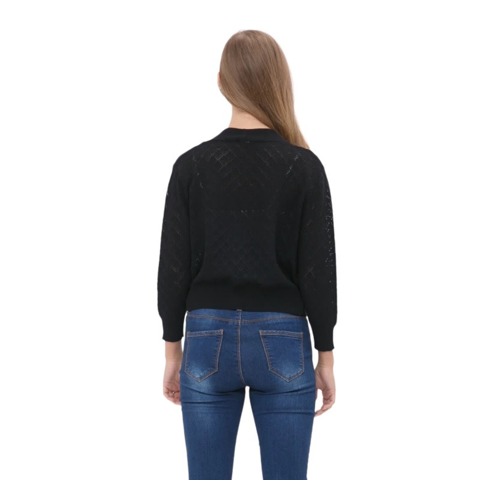 CIELO CIELO LACE 3/4 SLEEVE BOLERO SW760