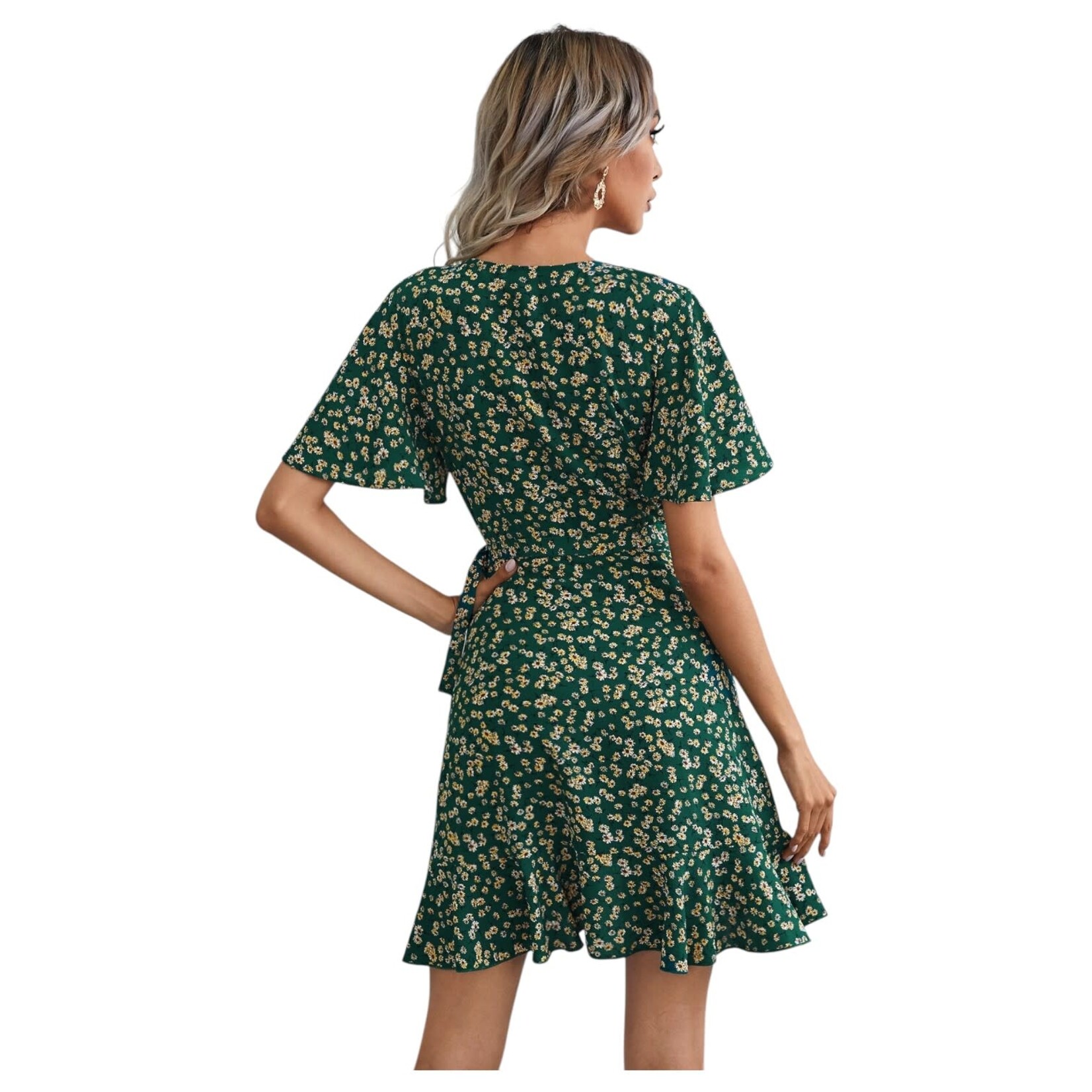 MISS KELLY MISS KELLY SHORT FLORAL DRESS  SD4058