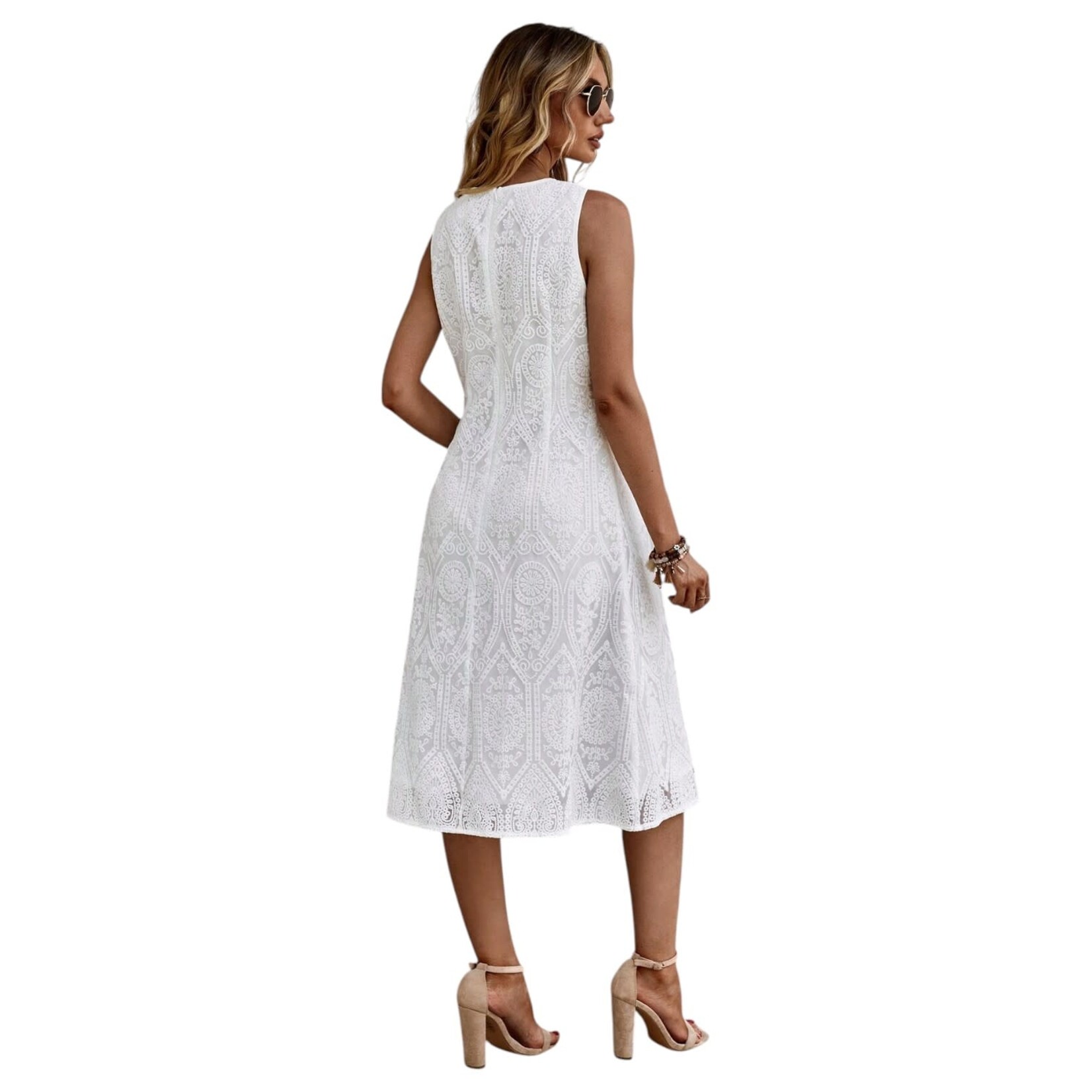 MISS KELLY MISS KELLY SLEEVELESS KNEE DRESS SD5177