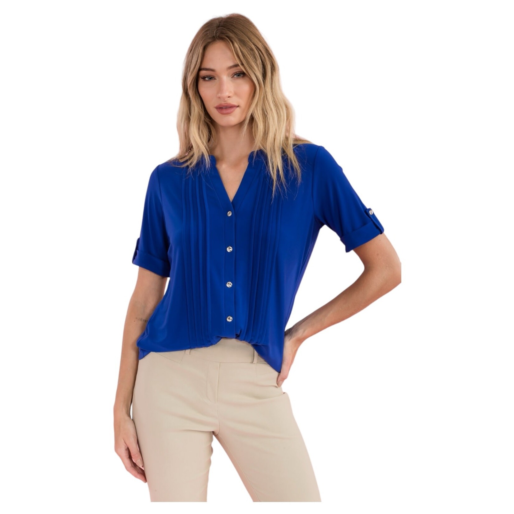 PERSEPTION PERSEPTION BUTTON DOWN PLEATED TOP TP-MS-1293