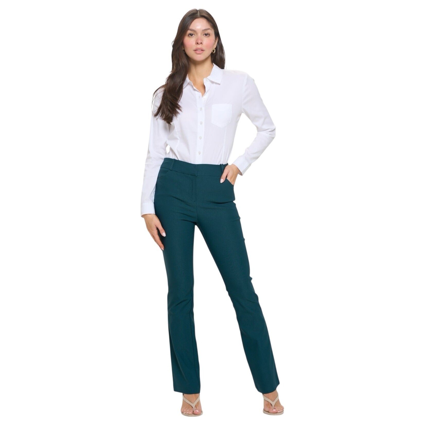 CHOCOLATE CHOCOLATE MILLENNIUM STRAIGHT DRESSPANT YP4941