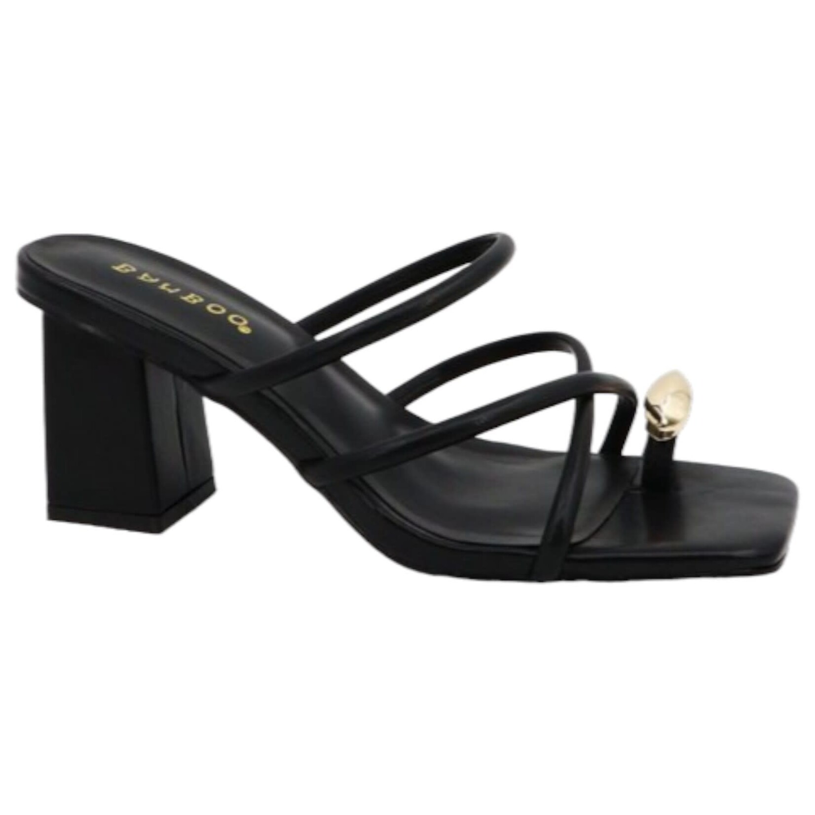 BAMBOO BAMBOO TOE RING BLOCK HEEL LASTING-60