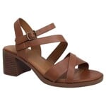 SODA SODA FRONT CROSS STRAP CHUNKY HEEL HOTSPOT