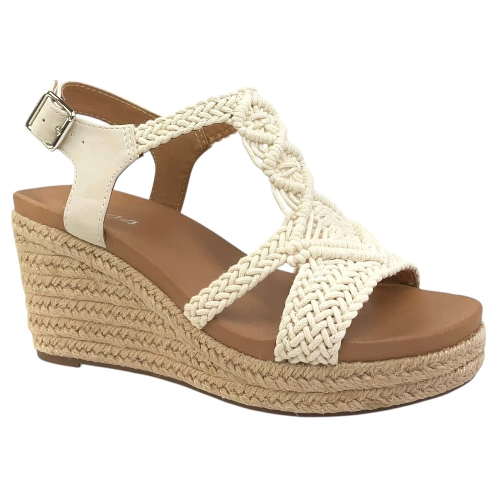 SODA SODA KNIT ESPADRILLE WEDGE AISHA