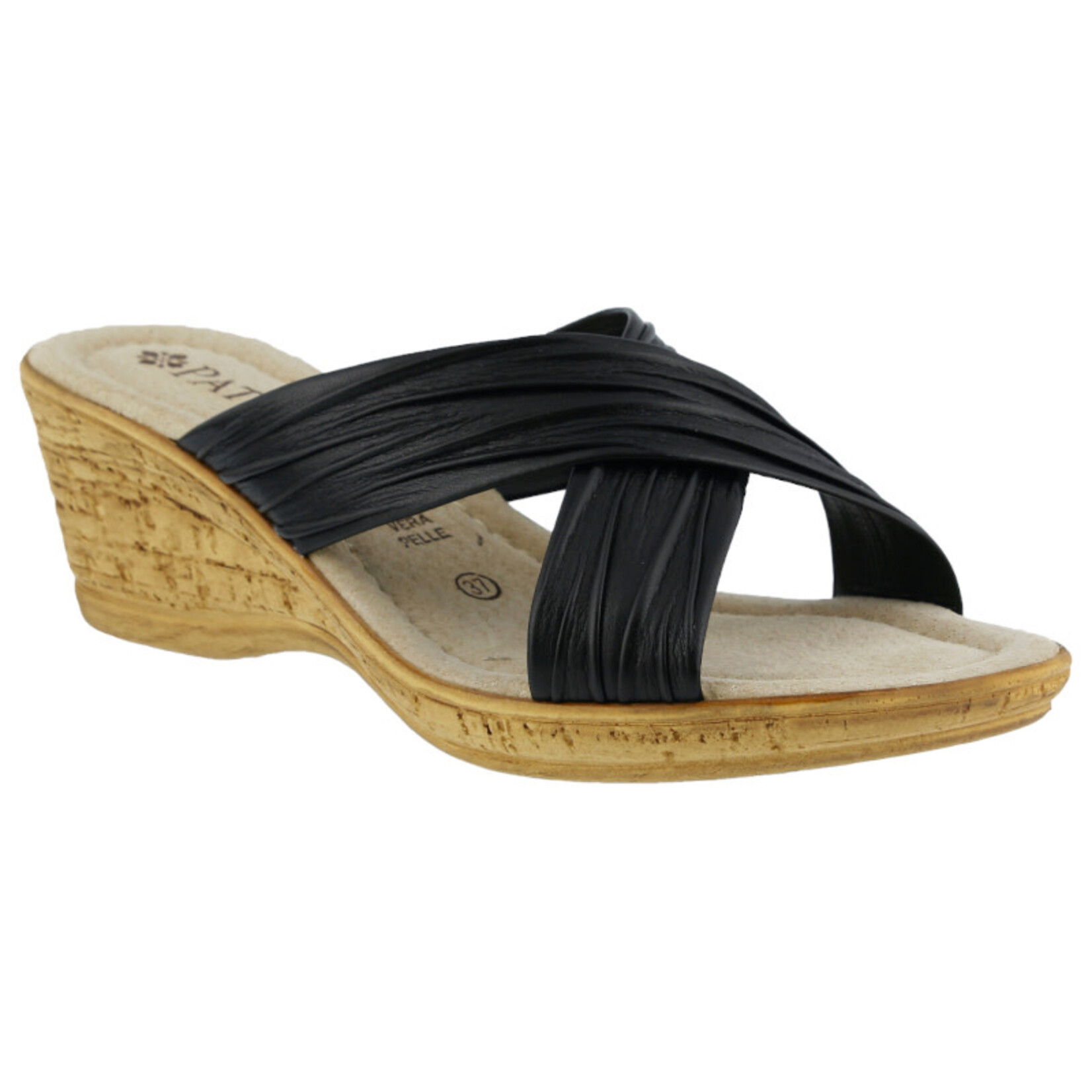 PATRIZIA PATRIZIA CROSS STRAP WEDGE MARGE