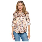 DNA DNA SATIN BUTTON DOWN SHIRT 3490B-19143