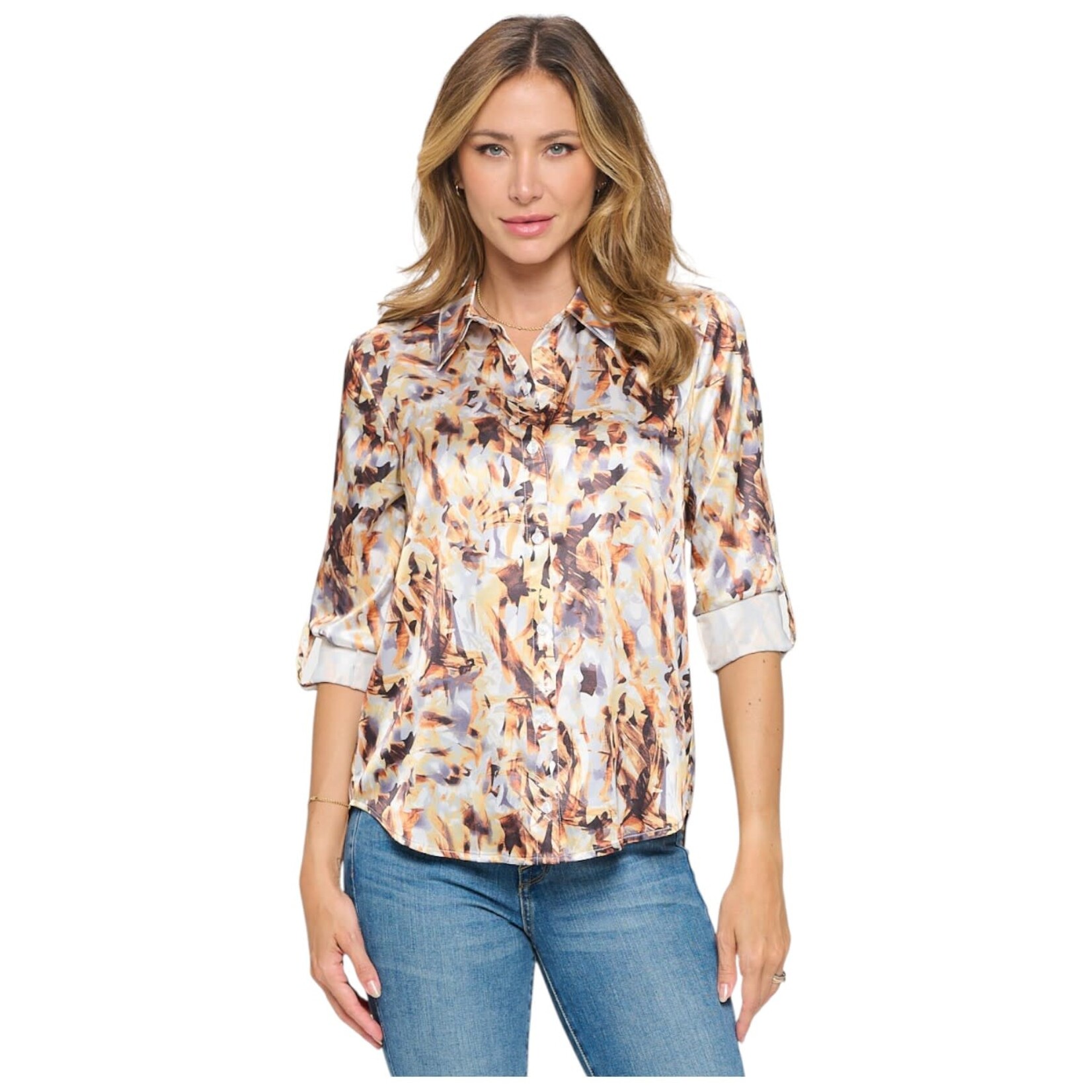 DNA DNA BUTTON DOWN SHIRT 3490B-19143