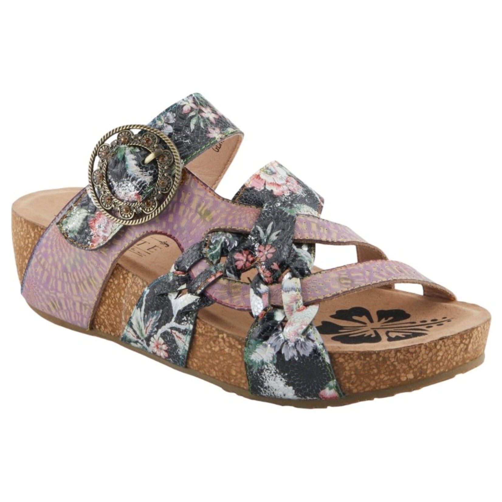 L'ARTISTE L'ARTISTE STRAPPY PLATFORM SLIPPER BRADY