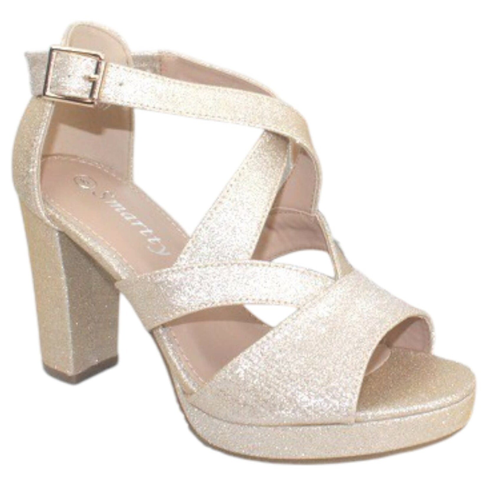 SMARTTY SMARTTY GLITTER BLOCK HEEL H.VALLY-07
