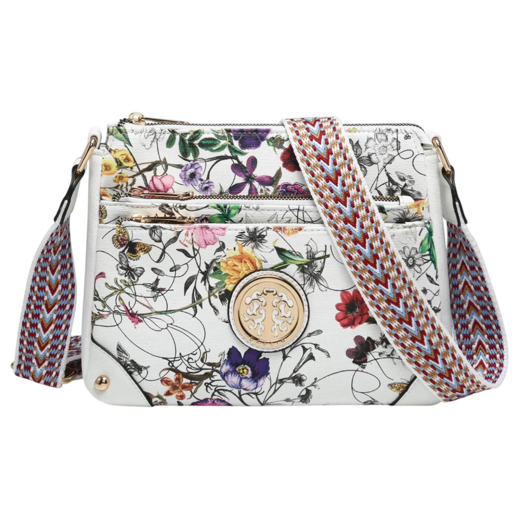 DASEIN DASEIN WOVEN STRAP CROSSBODY XL-11-8990