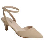 FOREVER FOREVER POINTED TOE ANKLE STRAP HEEL FIELD-38